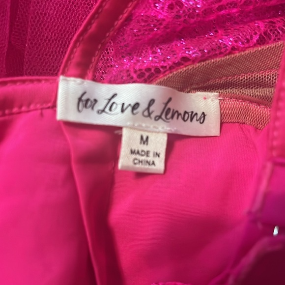 For love and lemons sz M bustier mini dress - Picture 5 of 10